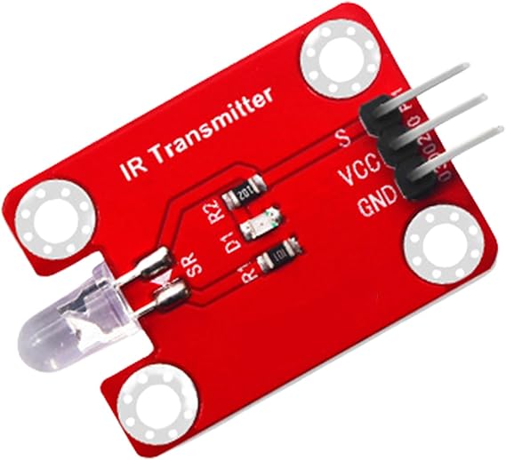 Infrared Transmitter Module 2 Tubes Infrared Emission Sensor Module Remote Control Module