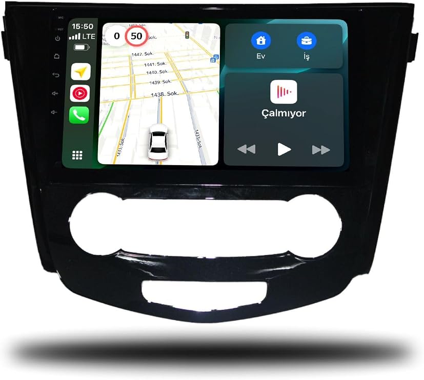 MarTechno Manuel Klima Android Multimedya 4GB RAM 64GB Hafıza Nissan X-Trail 2014-2021 ile uyumlu