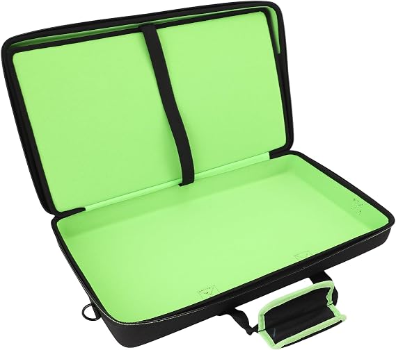 Xiuganpo EVA Padded DJ Controller Carrying Case 51×31×9cm, Adjustable Shoulder Strap Bag Compatible with DDJ FLX4 FLX2 400 SB2 SB3 REV1