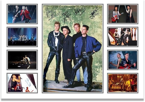 AllStarMedia Tribute to Depeche Mode Inspired Memento Mori Poster Print | Fan Art Style Rock Band Wall Art | Fan Art Gift | Music Wall Art | Limited Edition Print | A4 Unframed (30 x 21 CM)