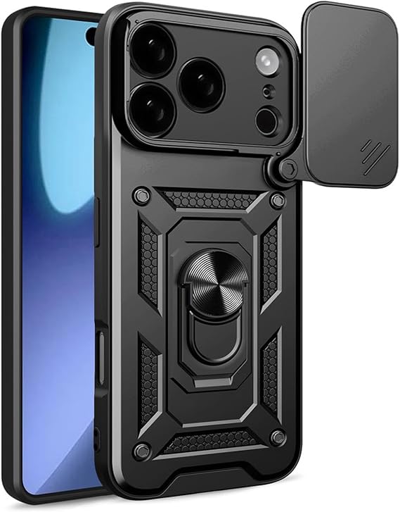 Microsonic Apple iPhone 18 Pro için Kılıf Impact Resistant Siyah [iPhone 18 Pro ile Uyumlu Kılıf - Siyah]