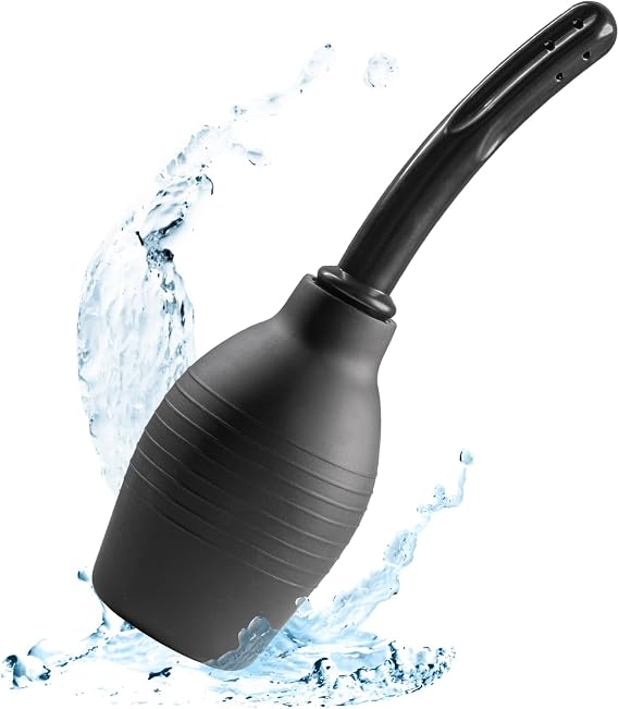 310ml Black Douche Soft Silicone Enema
