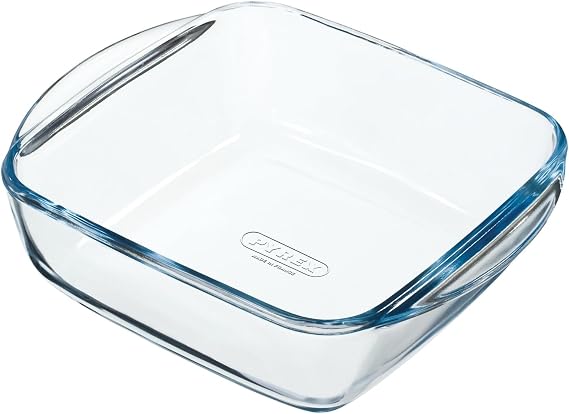 Pyrex® Square Dish Glass Prepware Boron 20x17cm -1l