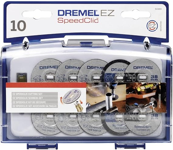 Dremel SC690 EZ SpeedClic Kesme Aksesuar Seti 11'li [Enerji Sınıfı A]