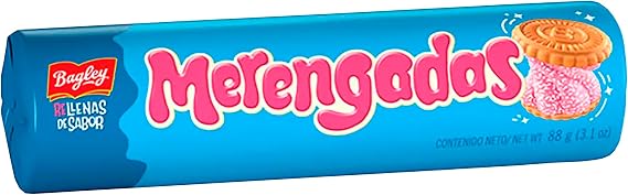 BAGLEY - Strawberry Meringue Cookies 88g