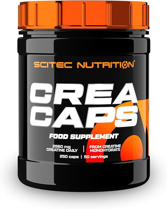 Scitec Nutrition Pure Creatine Monohydrate Capsules - 250 Capsules (1 x 193.8g)