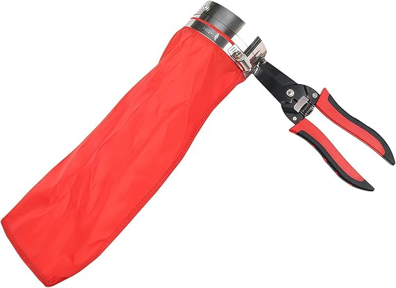 Duty Berries Pickers Featuring Sturdy Stainless Steel Frame Built in Bag Fruit Collector for High Branches Fruit Chooser
