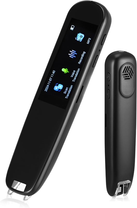 Scan Reader Pen with OCR Technology, 112 Language Translator, 12 O