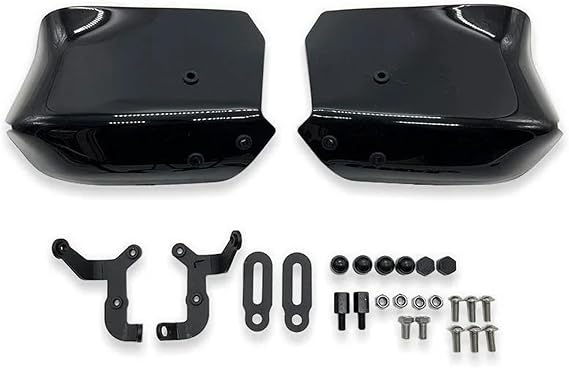 HandGuards Handlebar Hand Guards Shield Protector Windshield For For Forza 350 For Forza300 For Forza125 NSS350 2018-2022 Handlebar Guard Shield(Black)