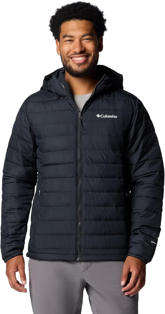Columbia Powder Lite II Hooded Jacket, Padded Jacket with Hood for Men