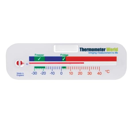 Fridge Freezer Thermometer - Easy For Monitor Temperature in a Refrigerator
