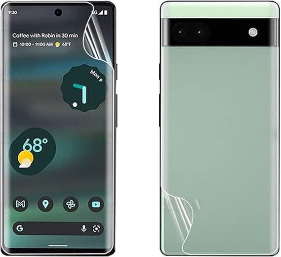 Microcase Google Pixel 6A Full Ön Arka Kaplama Koruma Filmi