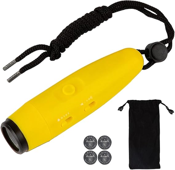 Electronic Anti-Bear, 125dB 4 Levels Volume 3 Tone Portable Portable | for Self-Defense Bears | for Camping, Climbing, Outdoor Exploration, Outdoor Security