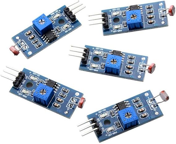 5 x Digital Light Intensity Sensor Module Photoresistor