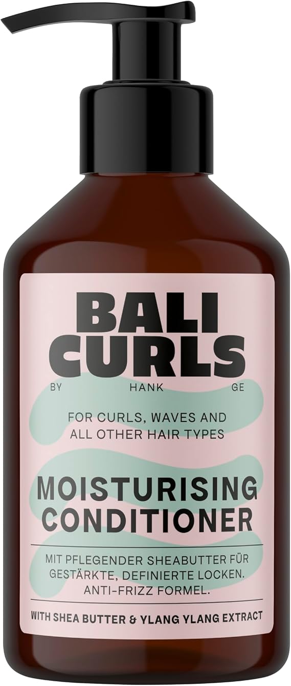Bali Curls Moisturising Conditioner, 250 ml, Hydrating & Frizz Control