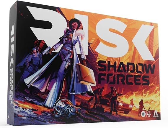 Risk Shadow Forces Strategy Game, Legacy Board Game, Board Game for Adults and Family Ages 13+, For 3-5 Players, Avalon Hill
