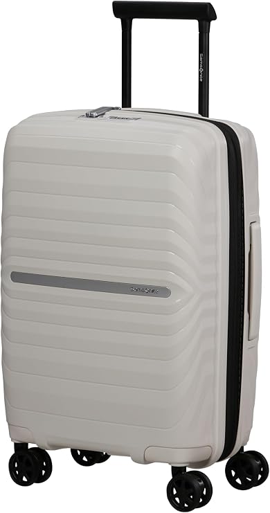 Samsonite Neo Flux - Spinner M, Expandable Suitcase, 68 cm, 86/96 L, Warm Neutral (Warm Neutral)