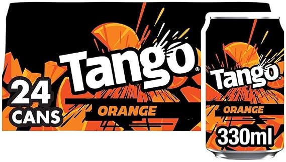 TANGO Orange 330ml Can (Pack of 24)