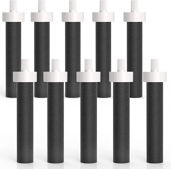 Water Bottle Filter, BB06 Water Filter Replacement Compatible with Brita Hard Sided Filter, Stainless Steel and Sports Bottle, 10 Packs