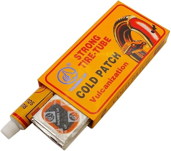Bicycle Tire Repair Patch Set Cold Patch 48 L Fresh