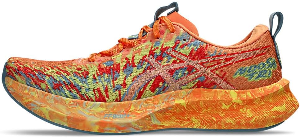ASICS Mens Noosa Tri 16 Sneaker, Sun Peach Lemon Spark, 8.5 UK