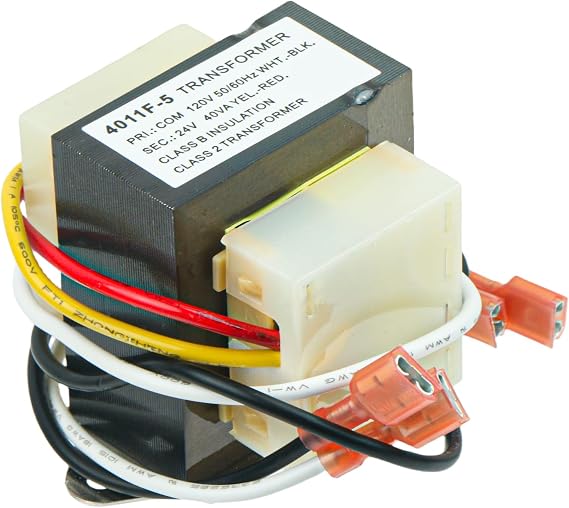 Replacement HVAC Transformer 120 to 24V 40VA #46-24124-06 for Rheem Furnace 46-24124-06 Basler Electric BE161640GDD 29M7101 4011F-5 HVAC Furnace Transformer