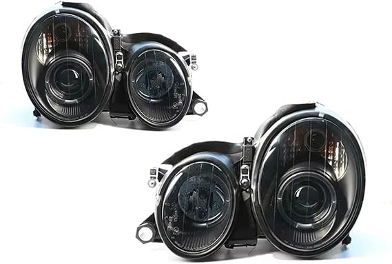 Headlights Compatible With Benz For Mercedes For CLK W208 1997-2003 Auto Headlamp Assembly Projector Lens Accessories Kit Car Styling Headlights
