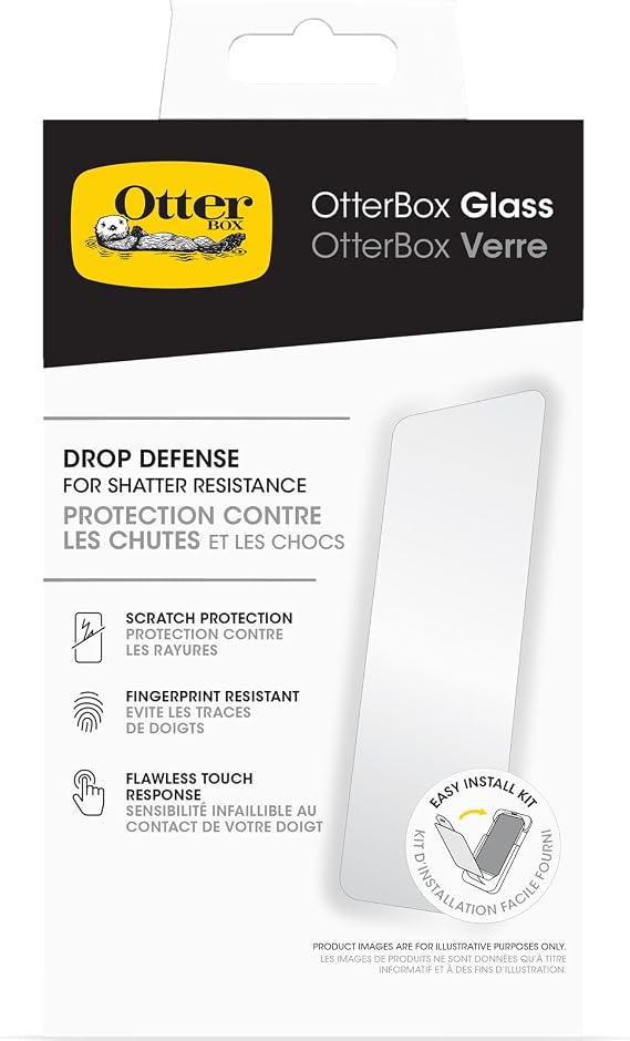 OtterBox Samsung Galaxy A16/A16 5G için cam ekran koruyucu sertleştirilmiş cam, kırılmalara, çiziklere ve düşmelere karşı koruma