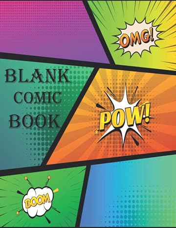 blank comic book: Variety of Templates, 4-9 panel layouts, draw your own Comics Paperback