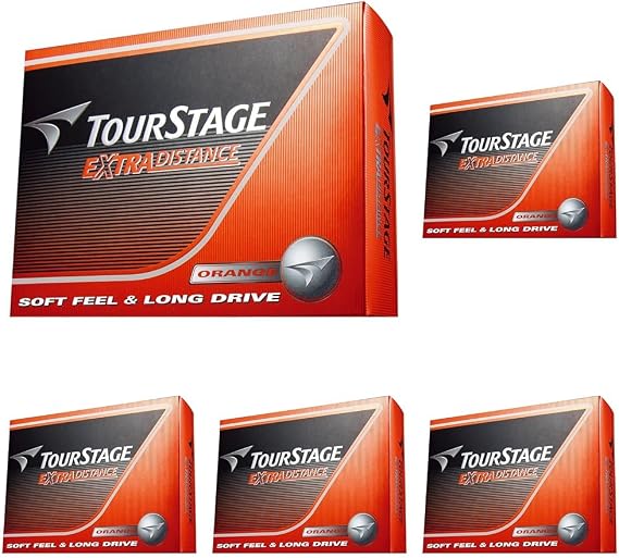 Bridgestoneブリヂストン ゴルフボール Tourstage エクストラディスタンス 1ダース12個入り イエロー ホワイト パールホワイト 1-5ダース