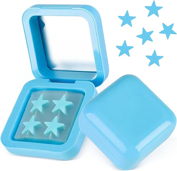 Star Pimple Patches with Case, Star Hydrocolloid Pimple Patches