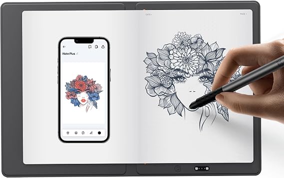 XPPen Note Plus Smart Notepad for Digital Writing, Note Taking