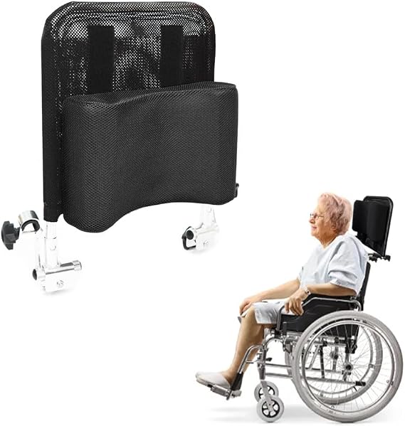 Wheelchair Neck Support Headrest Pillow, Adjustable Heightening Head Positioner Backrest Cushion for Disabled Elderly After Post-op Neck Stabilizer