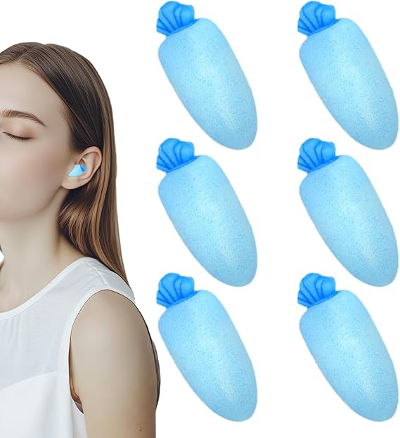 Ear Plugs for Sleeping 6 Pieces Sleeping Noise Cancelling Ear Plugs