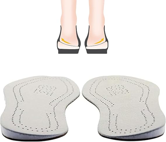 O/XO Leg Supination Insoles for Men Women,Support Orthotic Inserts | Corrective Heel Inserts for Left and Right Foot Over Supination,Arch Support Orthotic Inserts