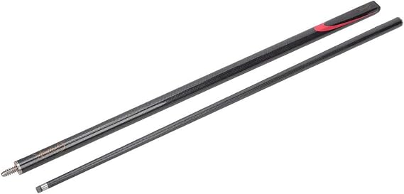 banapoy Black Mesh Carbon Billiard Pool Cues, Billiard Cues Stick, Lightweight Snooker Player for Snooker Billiard