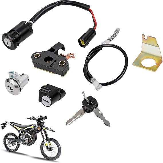 Motorcycle Ignition Key Lock Set for Sur Ron Ultra Bee