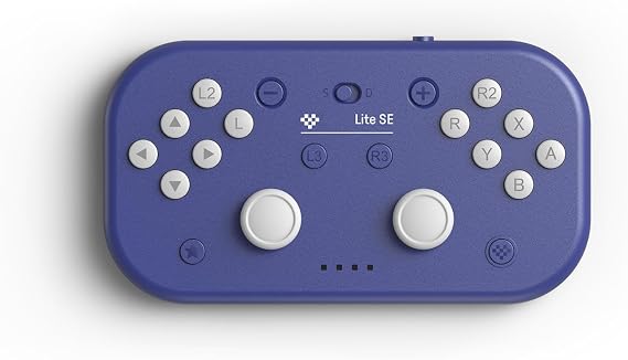 8Bitdo Lite SE Bluetoothゲームパッド Switch、Android、iPhone、iPad、macOS、Apple TV用、モバイル性が制限されているゲーマー向け。