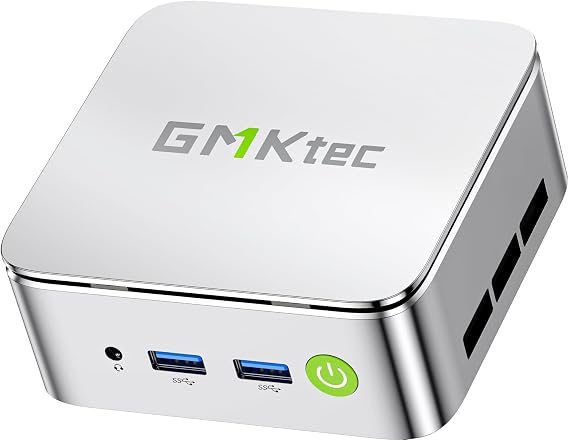 GMKtec Mini PC Bilgisayar, G10 Ryzen 5 3500U (N150/N97'yi yener), 16GB RAM 512GB SSD 2.5GbE NIC LAN Masaüstü Ofis Ev İş HTPC Proxmox, Üçlü 4K Ekran, WiFi, BT, USB-C, DP, Tip-C PD, HDMI 2.1