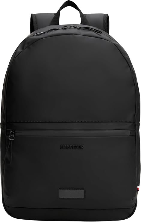 Tommy Hilfiger Erkek Large Dome Sırt Çantası, Siyah (Siyah), Tek Beden