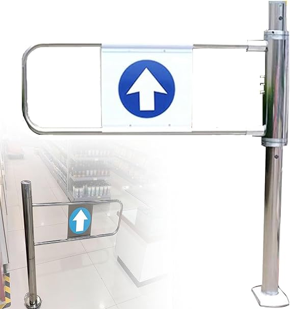 Automatic Security Gate for Natural Gas (GNC) HeavyDuty Metal Door for Warehouses Libraries and BarsEnhanced Safety Solution for Entry Points