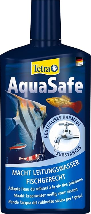 Tetra AquaSafe for Natural and Fish Friendly Aquarium Water, 500 ml