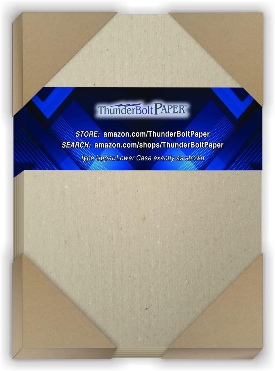 100 Sheets Chipboard 46pt Point 4.25 X 5.5 Inches Medium Weight One Fourth Letter Size .046 Caliper Thickness Cardboard Craft and Packing Brown Kraft Paper Board