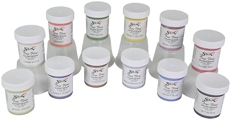 Sax Underglaze, Assorted Colors, 2oz Volume (Set of 12)