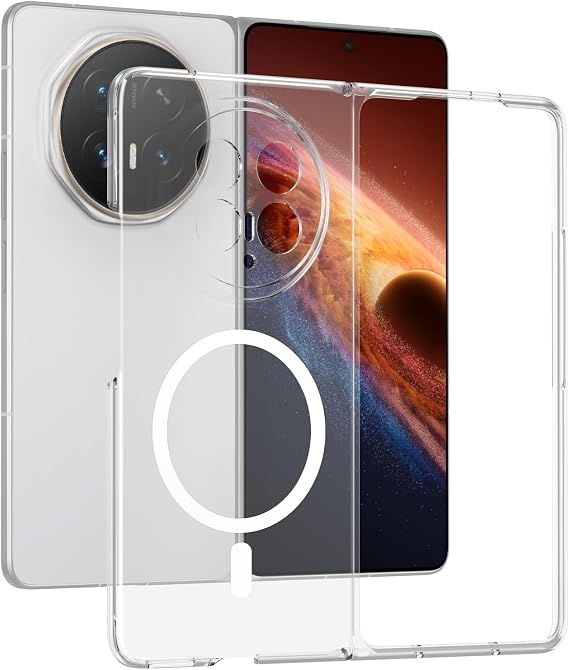 Honor Magic V6 ile Uyumlu Manyetik Şarj Özellikli Sert PC Kılıf