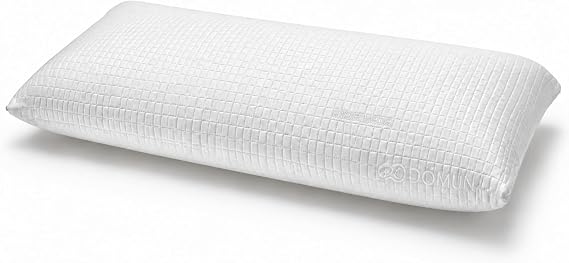 DÖMUN Original Memory Foam Pillow, 90 cm Ergonomic Aloe Vera Pillow for Sleeping, Breathable Memory Foam, 90 cm Made in Spain