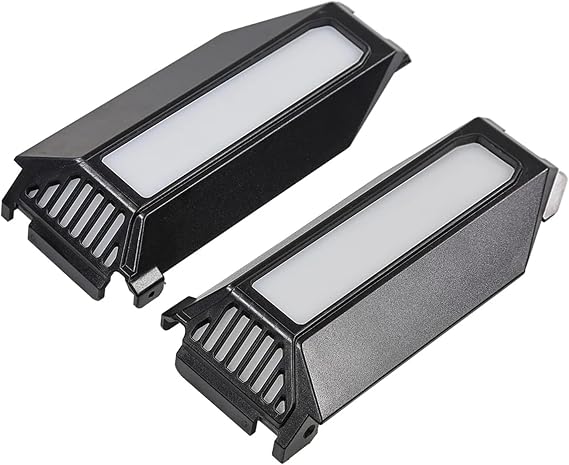 Front Deck Side Cover for AUSOM DT2 PRO for KUGOO F3 PRO MAX 52V Dual-Motor Electric Scooter Front Board Edge Light Protection Cap