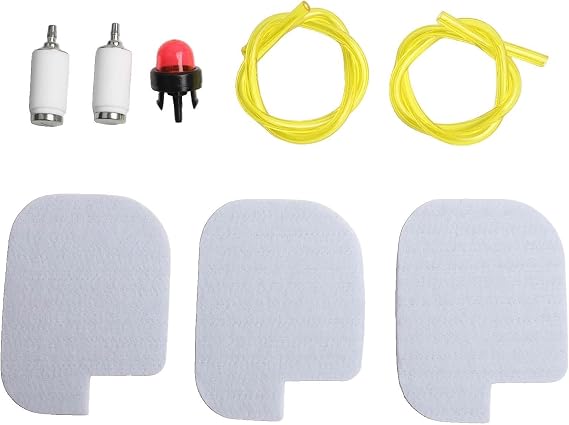 Air Filter Kit, 530057869 Air Filter for Poulan 4218A 4218AVX PP3516AVX P3818AV PP3816AV, 42cc Chainsaw for CRAFTSMAN 358350990 with Fuel Filter