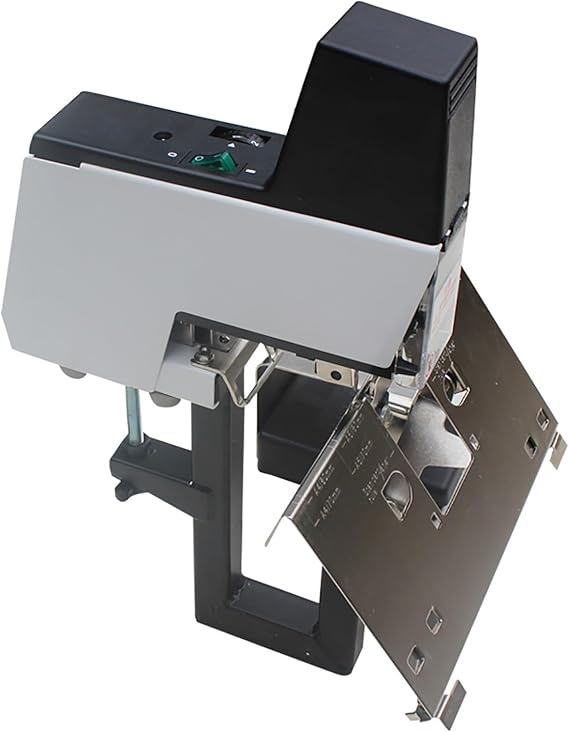 Electric Stapler Machine with Foot Pedal for Heavy Duty Binding, Rapid Flat and Saddle-Stitch Stapling in Office Environments