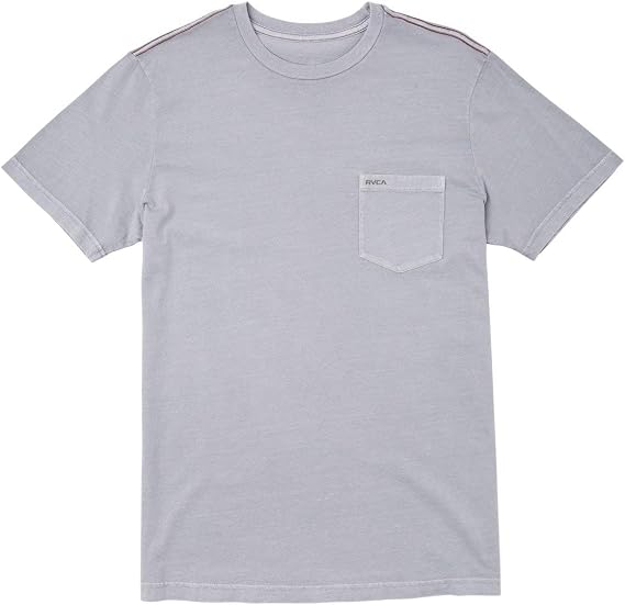 RVCA Mens Short Sleeve Crew Neck Pocket T-Shirt
